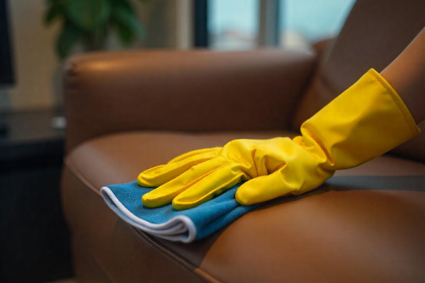 Czyszczenie tapicerki skórzanej